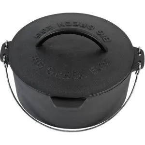 Духовка голландская (чугунная) 5.2л Big Green Egg 117052 – купить в Краснодаре по цене завода