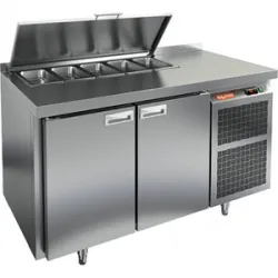 Купить стол для салатов hicold sl1-11sn с крышк. (+2/+10) в Краснодаре – цена завода, доставка до двери | RuOborudovanie.ru