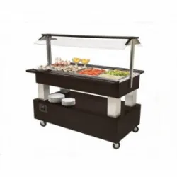 Купить салат-бар холодильный roller grill sb 40 f светлый дуб в Краснодаре – цена завода, доставка до двери | RuOborudovanie.ru