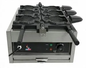 Вафельница Airhot WBF-3 рыбки 336х182мм чугун, электр.настольн. – купить в Краснодаре по цене завода