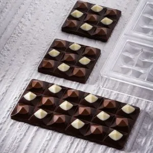 Форма для шок. "Chocolate Bar Moulin" 154Х77ММ H14Мм, 100ГР, 3 ячейки, п/к Pc5009Fr – купить по цене завода