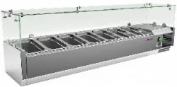 Купить витрина холодильная настольная cooleq vrx 1500/330 в Краснодаре – цена завода, доставка до двери | RuOborudovanie.ru