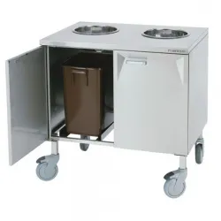 Купить тележка для отходов 2x30l metos lbjv-2 в Краснодаре – цена завода, доставка до двери | RuOborudovanie.ru