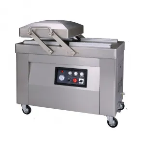 Упаковщик HVC-410S/2B-G (DZQ-410/2SB) (нерж., газ) вакуумный напольный Hualian – купить по цене завода