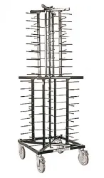 Купить тележка paderno 4483072 для 72 тарелок в Краснодаре – цена завода, доставка до двери | RuOborudovanie.ru