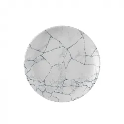 Купить тарелка мелкая 21,7см, без борта, цвет kintsugi pearl grey, studio prints ktpgevp81 – цена от завода, доставка до двери | RuOborudovanie.ru