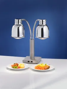 Лампа тепловая настольная цвета хром Scholl 24002/B/C (B0043) – купить в Краснодаре по цене завода