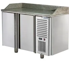 Стол для пиццы c 2 дверьми для формата GN1/1 Polair TM2GNpizza-G – купить по цене завода