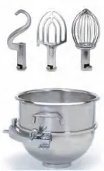 Купить комплект для миксера spar 20/30acc дежа 20л с насадками для планетарного миксера sp30 в Краснодаре – цена завода, доставка до двери | RuOborudovanie.ru