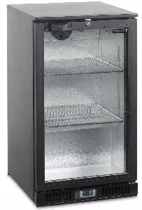 Шкаф холодильный со стеклом Tefcold Ba5H барный черный – купить по цене завода