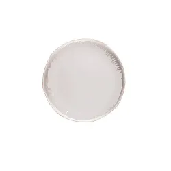Купить тарелка мелкая 26,5см h2см, керамика, цвет blanc, reflets d'argent 963590 – цена от завода, доставка до двери | RuOborudovanie.ru
