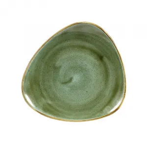Тарелка мелкая треугольная 19,2СМ, без борта, Stonecast, цвет Samphire Green Ssgstr71 – купить по цене завода