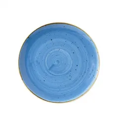Купить тарелка мелкая 21,7см, без борта, stonecast, цвет cornflower blue scfsevp81 – цена от завода, доставка до двери | RuOborudovanie.ru