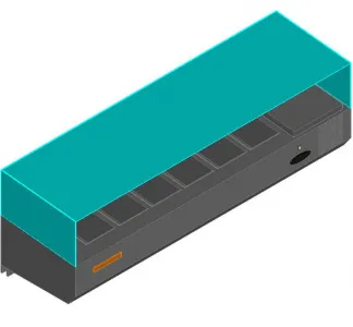 Витрина для ингридиентов Hicold VRTG1425 для стола Hicold Pz4 – купить в Краснодаре по цене завода