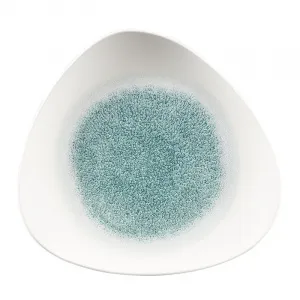 Тарелка мелкая треугольная 26,5СМ, без борта, цвет Raku Jade Green, Studio Prints Rkjgtr101 – купить по цене завода