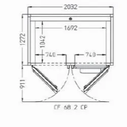 Купить камера расстоечная pavailler ev 68 2 cp 60x80 2двери/2тележки в Краснодаре – цена завода, доставка до двери | RuOborudovanie.ru
