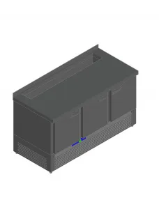 Стол для салатов Hicold Sle1-111Gn б. Крышк. (+2/+10) – купить в Краснодаре по цене завода