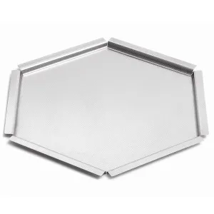 Поднос сервировочный Honeycomb Medium D40,6См H5,1См, шестиугольный, нерж.сталь Sm120 – купить в Краснодаре по цене завода