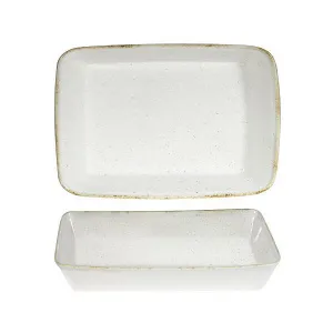 Форма для запекания 38Х25СМ H6,2См 3,5Л, Stonecast Hints, цвет Barley White Shwhrlbd1 – купить по цене завода