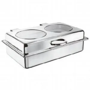 Чафинг-диш Paderno 58172-54 с крышкой 10л, 57Х47Х18см, сталь – купить в Краснодаре по цене завода