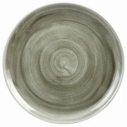 Купить тарелка мелкая d32,4см, без борта, stonecast patina, цвет burnished green pabgev121 – цена от завода, доставка до двери | RuOborudovanie.ru
