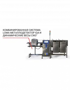 Комбинированная система Loma (металлодетектор IQ4 и динамические весы CW3) – купить в Краснодаре по цене завода