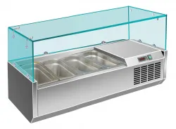 Купить витрина для ингредиентов viatto vrx 1200/330 в Краснодаре – цена завода, доставка до двери | RuOborudovanie.ru