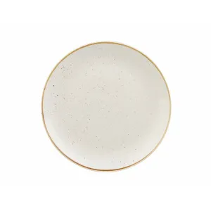 Тарелка мелкая 26СМ, без борта, Stonecast, цвет Barley White Swhsev101 – купить по цене завода