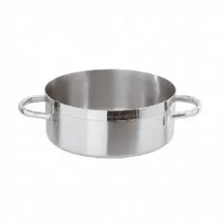 Купить кастрюля б/крышки 4,3л.нерж..ст.24х9,5см paderno 11109-24 в Краснодаре – цена завода, доставка до двери | RuOborudovanie.ru