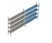 Купить стеллаж polair load.me.poly 18al.4pp40.13e линейная секция 4 яруса в Краснодаре – цена завода, доставка до двери | RuOborudovanie.ru