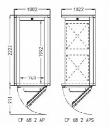 Камера расстоечная Pavailler Cf 68 2 Aps 60X80 1дверь/2тележки – купить в Краснодаре с доставкой Купить камера расстоечная pavailler cf 68 2 aps 60x80 1дверь/2тележки в Краснодаре – цена завода, доставка до двери | RuOborudovanie.ru
