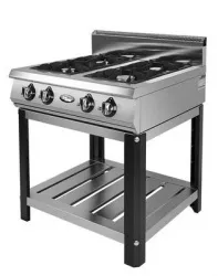 Купить плита газовая grill master ф4пг/800 газ (50002) на подставке 4конф. 27квт 800х800х1050 в Краснодаре – цена завода, доставка до двери | RuOborudovanie.ru