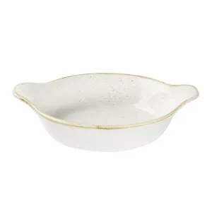 Форма для запекания D17,5См/21,5См 0,59Л, с ручками, Stonecast, цвет Barley White Swhslren1 – купить по цене завода