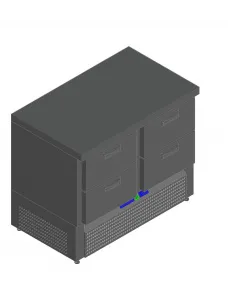 Стол с охлаждающим шкафом Hicold Sne 22/Tn O – купить в Краснодаре по цене завода