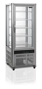 Витрина холодильная Tefcold UPD200 Алюминий со стеклом 468л 0,255кВт (+2...+12С) кондитерская – купить по цене завода