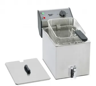 Фритюрница Roller Grill FD 80 R (1х8л) электр. 3,6кВт с1 краном для слива масла – купить в Краснодаре по цене завода