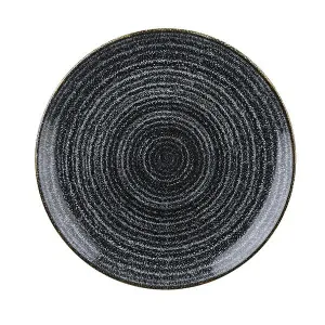 Тарелка мелкая 26СМ, без борта, цвет Charcoal Black, Studio Prints Spcbev101 – купить по цене завода