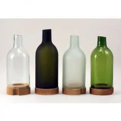 Купить подсвечник d8см h18,5см, плафон матовый, стекло/ясень, серия re (recycle), цвет бесцветный re-ch-13 – цена от завода, доставка до двери | RuOborudovanie.ru