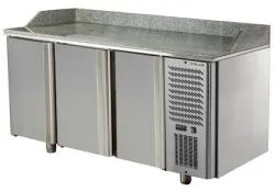 Купить стол для пиццы c 3 дверьми для формата gn1/1 polair tm3gnpizza-g – цена от завода, доставка до двери | RuOborudovanie.ru