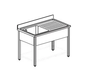 Ванна моечная Apach Chef Line Ls167-65Rw – купить по цене завода