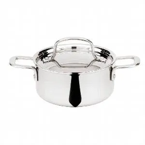 Кастрюля нержавеющая сталь с крышкой 0,7Л D12См Paderno 12509-12 – купить в Краснодаре по цене завода
