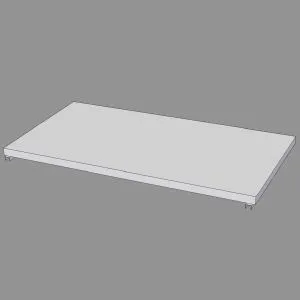 Полка сплошная для шкафа ШЗР-120/6 ТТМ ПШЗР-120/6 – купить по цене завода