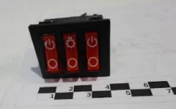 Выключатель тройной Airhot для Hw-108 – купить в Краснодаре с доставкой Выключатель тройной Airhot для Hw-108