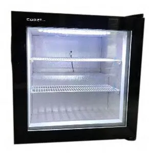 Шкаф морозильный Cooleq UF100G (черный) на 98л со стеклом – купить в Краснодаре по цене завода