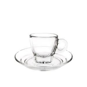 Блюдце D12См "Caffe", стекло 1P02472 – купить в Краснодаре по цене завода