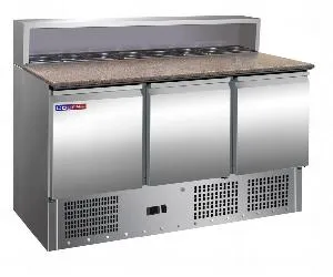 Стол холодильный Cooleq PS903 гранит для пиццы на 400л (+2...+8) 3дв – купить в Краснодаре по цене завода