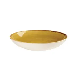 Купить тарелка глубокая 24,8см 1,13л, без борта, stonecast, цвет mustard seed yellow smssevb91 – цена от завода, доставка до двери | RuOborudovanie.ru
