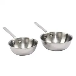 Кокотница 0,095Л, D8,5См H2,5См, нерж.сталь Wok08 – купить в Краснодаре с доставкой Купить кокотница 0,095л, d8,5см h2,5см, нерж.сталь wok08 в Краснодаре – цена завода, доставка до двери | RuOborudovanie.ru