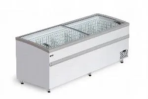 Бонета-ларь с гнутым стеклом снеж Bonvini Bfg 1850 серая отделка – купить по цене завода