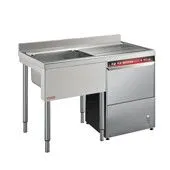 Купить ванна моечная размером 70х120х90 см с 1 цельнотянутым гнездом angelo po 12l14dl – цена от завода, доставка до двери | RuOborudovanie.ru